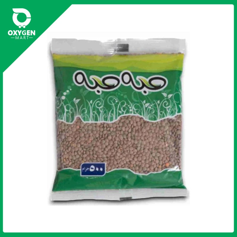 عدس بجبة حبه حبه 500 جرام